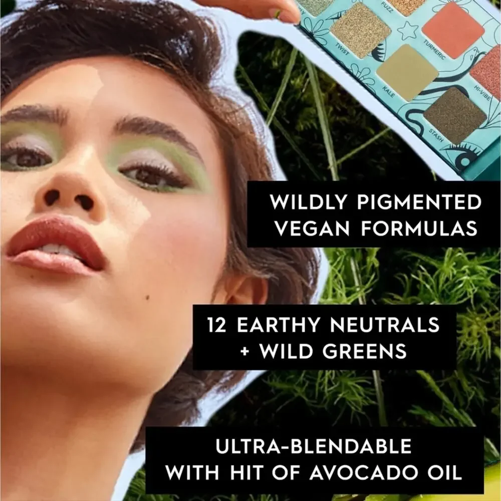 NWT Urban Decay Wild Greens Eyeshadow Pallet